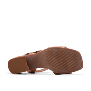 Clarks - Siara65 Buckle - Tan Leather - Sandals