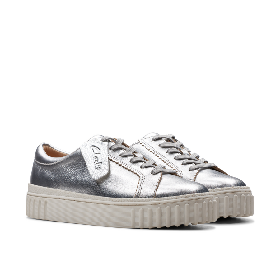 Clarks - Mayhill Walk - Silver Metallic - Shoes