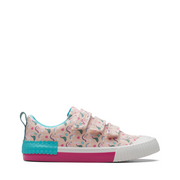 Clarks - FoxingMyth K. - Pink Multi - Canvas Shoes