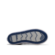 Clarks - Foxing Split K - Navy Print - Canvas Shoes