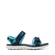 Clarks - Surfing Tide K - Navy - Sandals