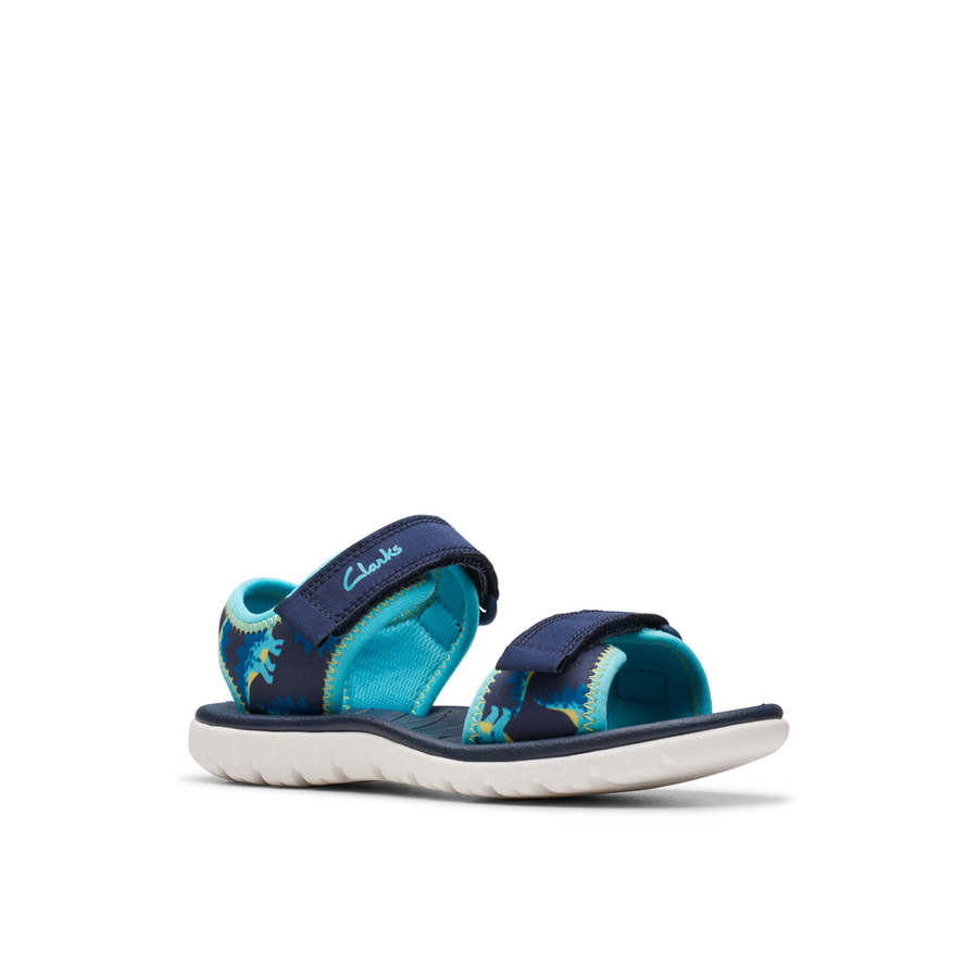 Clarks - Surfing Tide K - Navy - Sandals