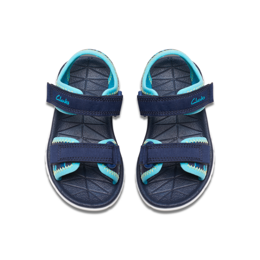 Clarks - Surfing Tide T - Navy - Sandals