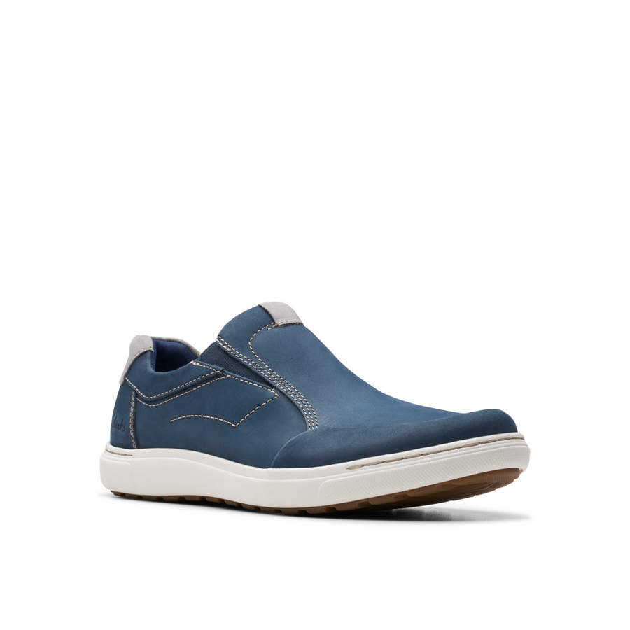 Clarks - Mapstone Step - Navy Nubuck - Shoes