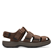 Clarks - Saltway Cove - Dark Brown Lea - Sandals