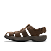 Clarks - Saltway Cove - Dark Brown Lea - Sandals