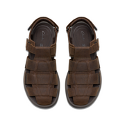 Clarks - Saltway Cove - Dark Brown Lea - Sandals