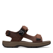 Clarks - Saltway Trail - Dark Brown Lea - Sandals