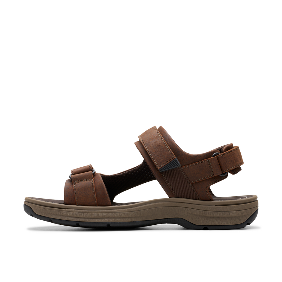 Clarks - Saltway Trail - Dark Brown Lea - Sandals