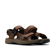 Clarks - Saltway Trail - Dark Brown Lea - Sandals