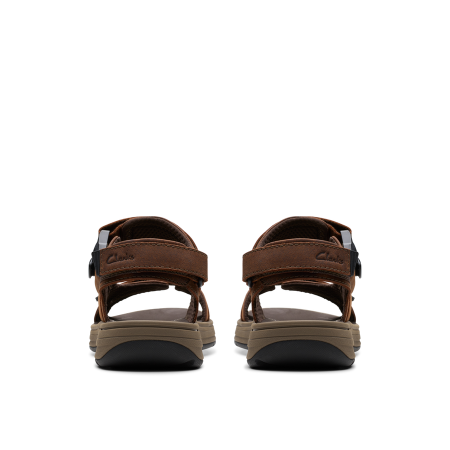 Clarks - Saltway Trail - Dark Brown Lea - Sandals