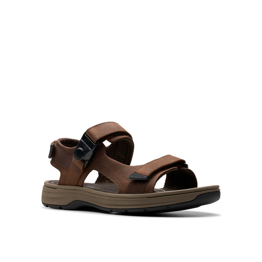 Clarks - Saltway Trail - Dark Brown Lea - Sandals