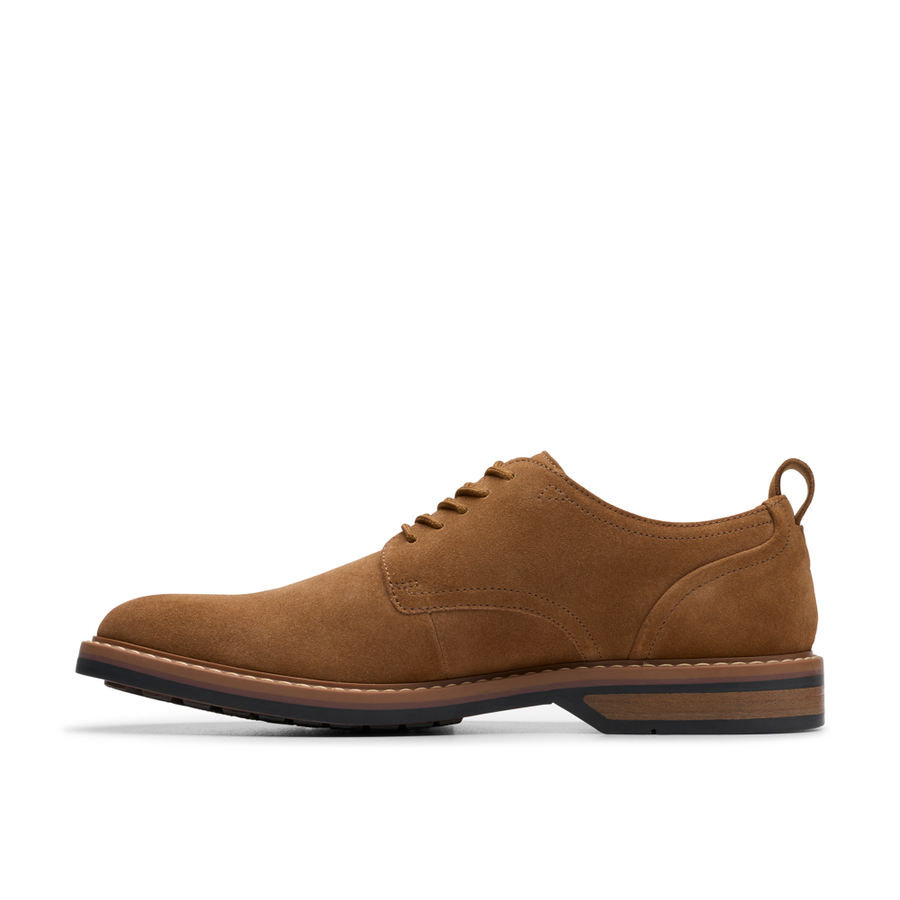 Clarks - Aldwin Lace - Cola Suede - Shoes