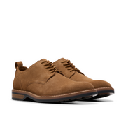 Clarks - Aldwin Lace - Cola Suede - Shoes