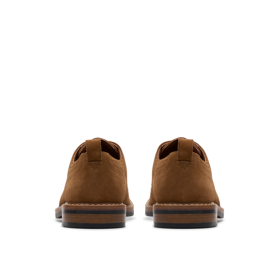 Clarks - Aldwin Lace - Cola Suede - Shoes