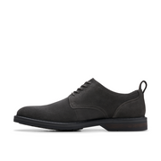 Clarks - Aldwin Lace - Dark Grey Suede - Shoes