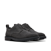 Clarks - Aldwin Lace - Dark Grey Suede - Shoes