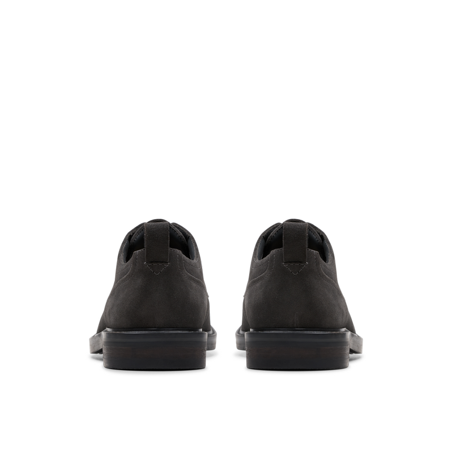 Clarks - Aldwin Lace - Dark Grey Suede - Shoes