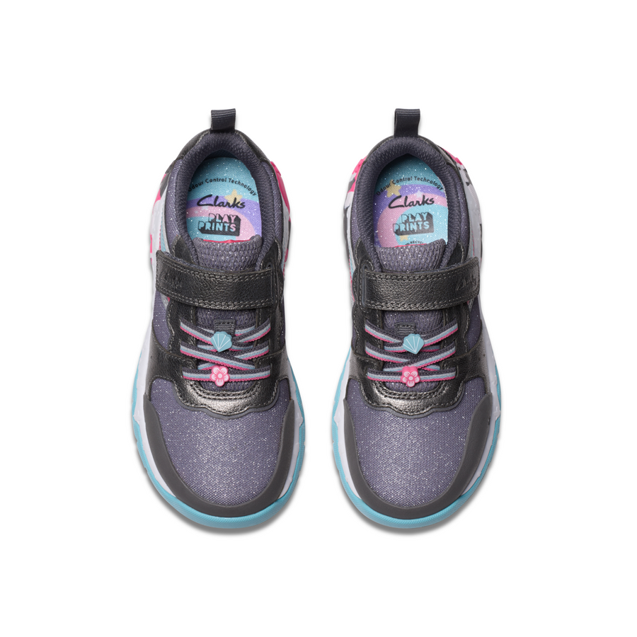 Clarks - Tidal Star K. - Gun Metal - Shoes
