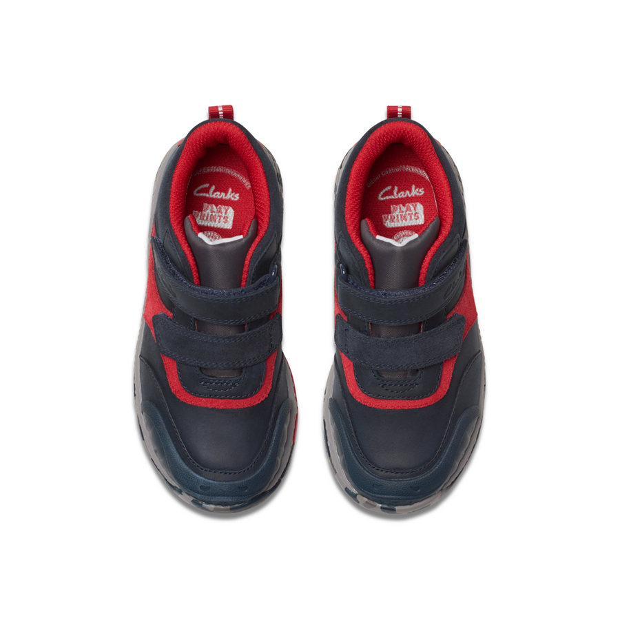 Scarpe Clarks Steggy Tail K Per Bambini E Ragazzi - Pelle Durevole, Suola Flessibile, Con Lacci