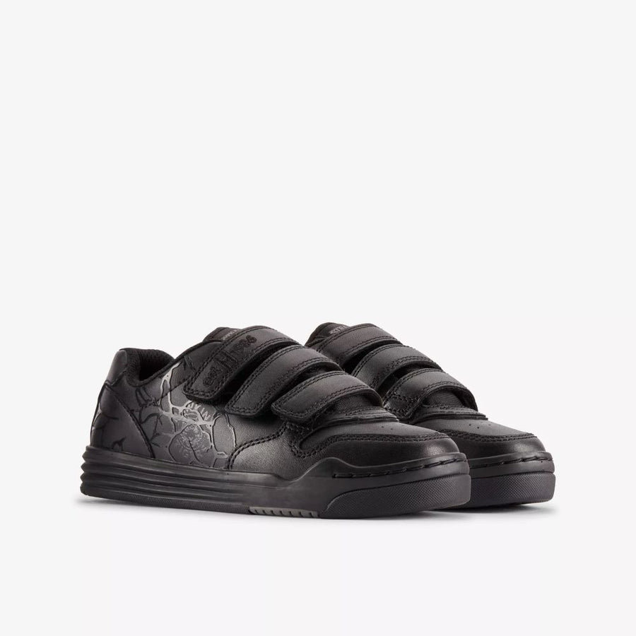 Clarks - ST Urban Ace K - Black - School Shoes