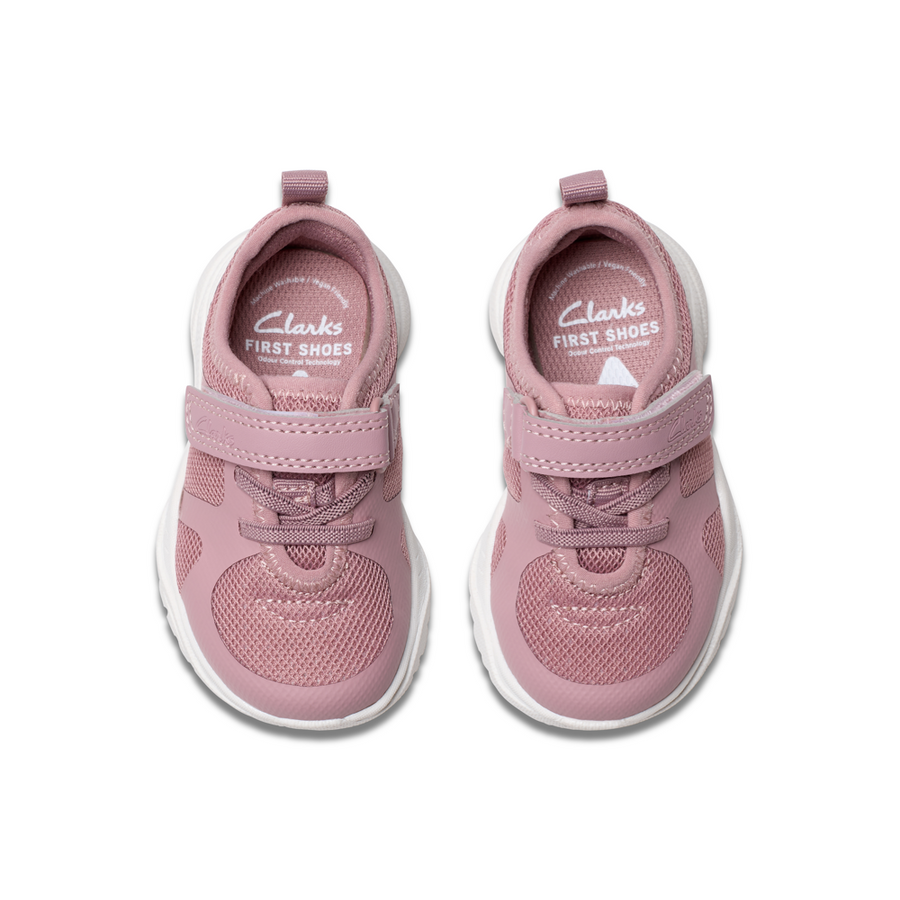 Clarks - Feather Ath T. - Dusty Pink - Trainers