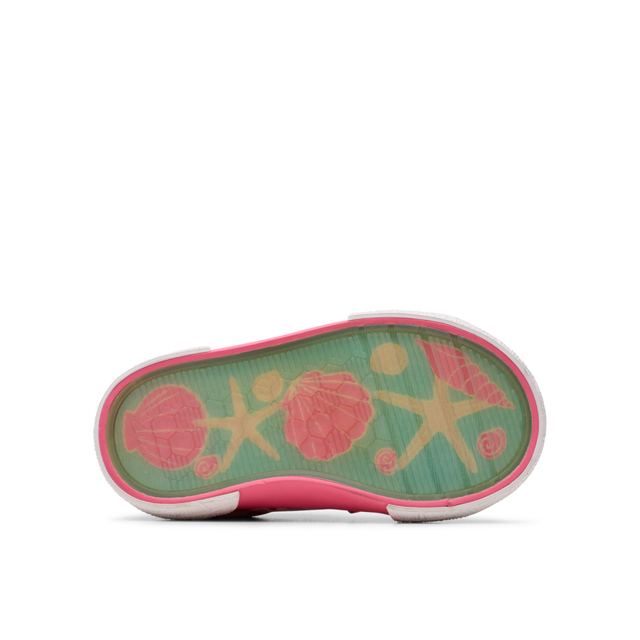 Clarks - FoxingShell T. - Pink Canvas - Canvas Shoes