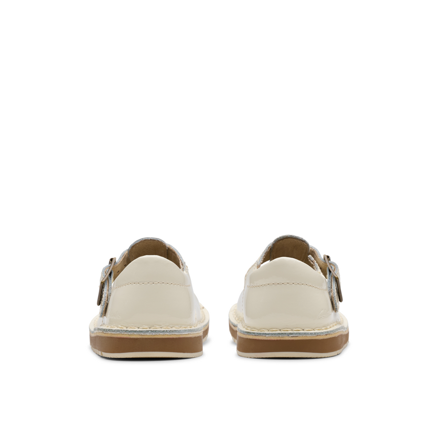 Clarks - Joyful Skip T. - White Patent - Shoes