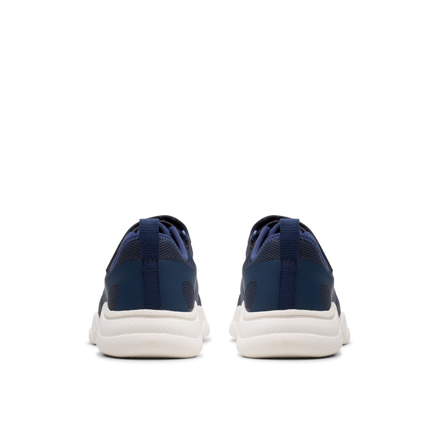 Clarks - Feather Ath K - Navy - Trainers