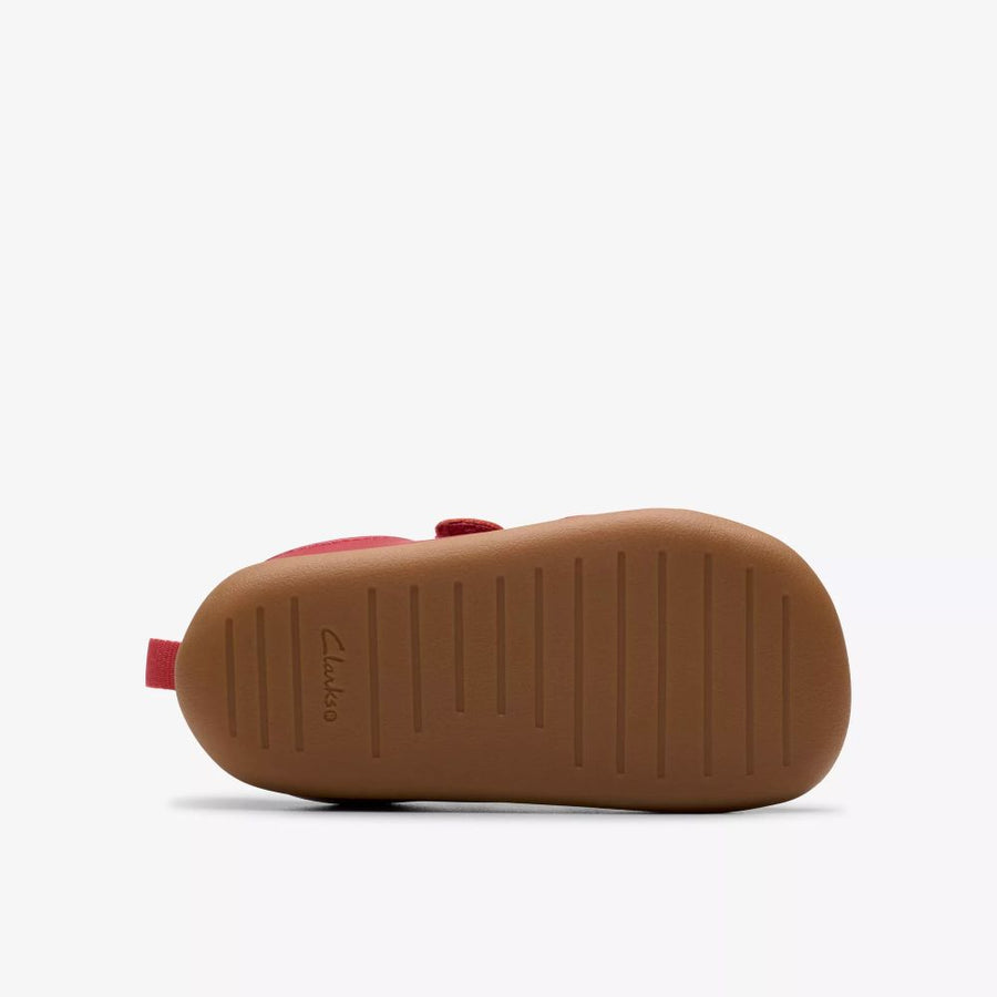 Clarks - Roamer Craft T - Red Leather - Shoes