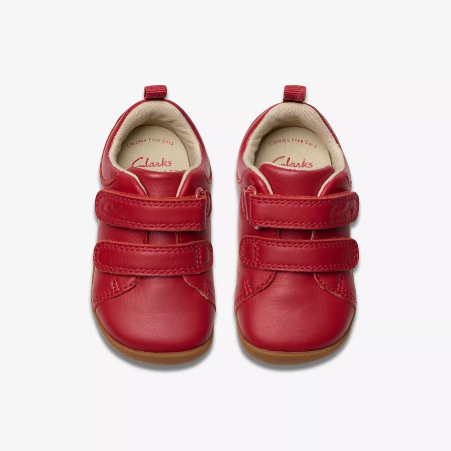 Clarks - Roamer Craft T - Red Leather - Shoes