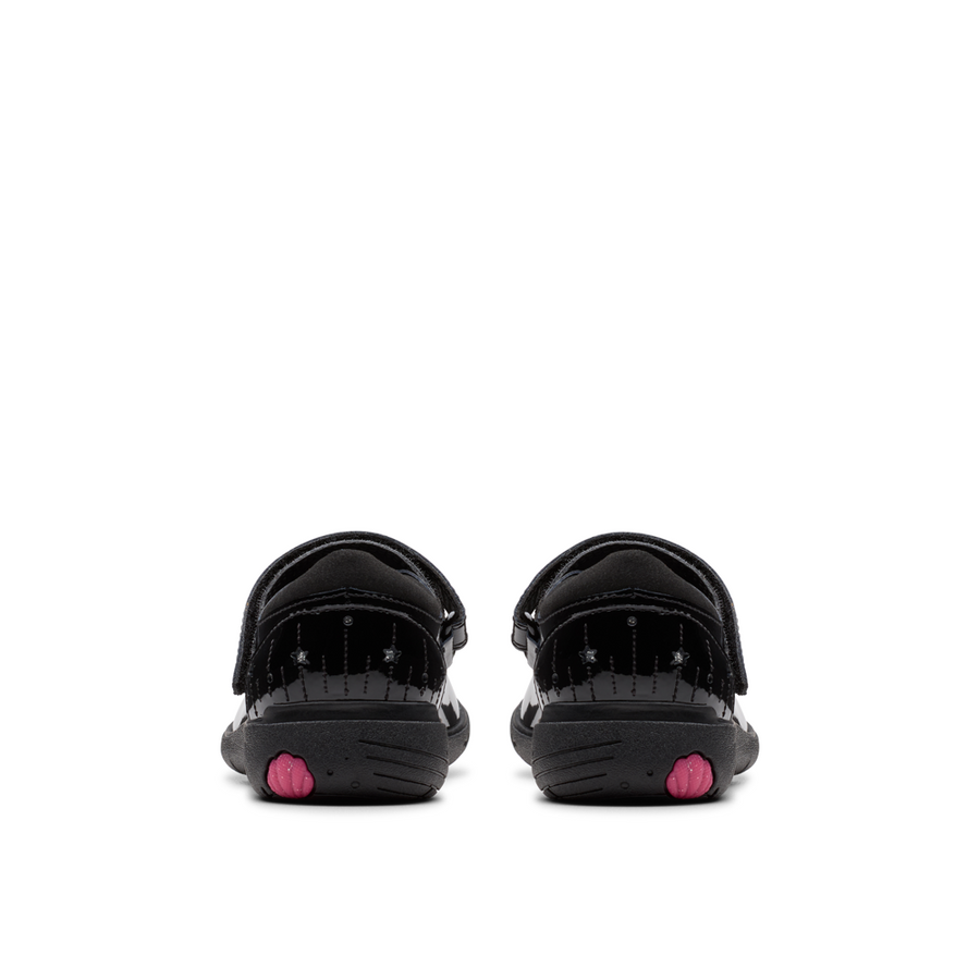 Clarks - Relda Wish K. - Black Patent - School Shoes