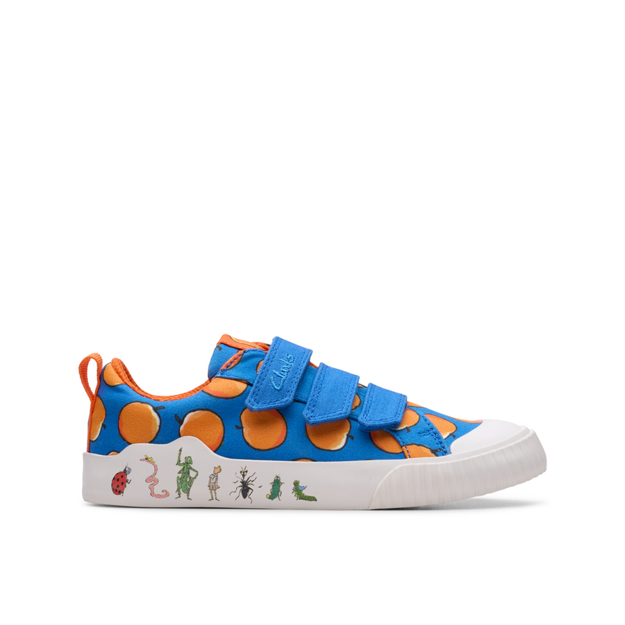 Clarks - RDFoxingAir K - Blue Canvas - Canvas Shoes