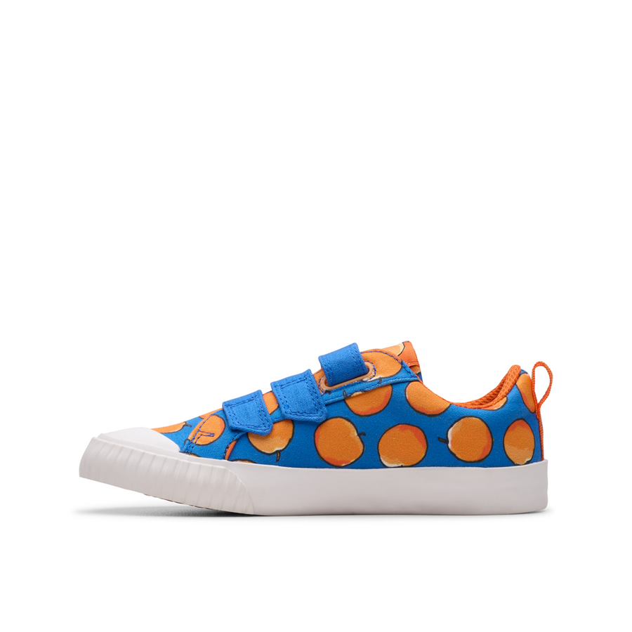 Clarks - RDFoxingAir K - Blue Canvas - Canvas Shoes