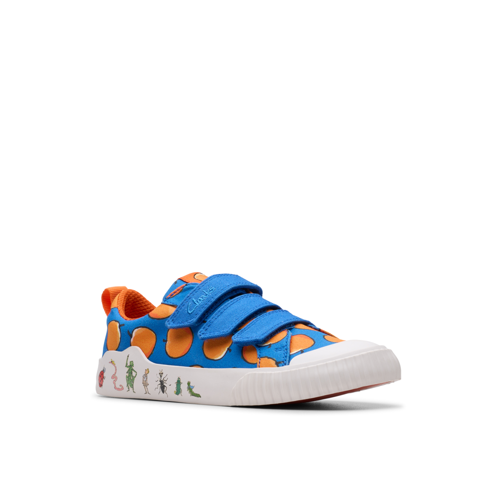 Clarks - RDFoxingAir K - Blue Canvas - Canvas Shoes