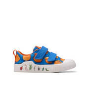 Clarks - RDFoxingAir T - Blue Canvas - Canvas Shoes
