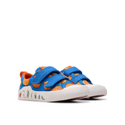 Clarks - RDFoxingAir T - Blue Canvas - Canvas Shoes