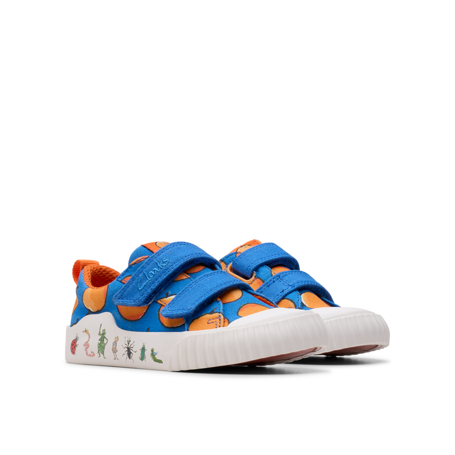 Clarks - RDFoxingAir T - Blue Canvas - Canvas Shoes