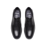 Clarks - Jonwin Step Y. - Black Leather - School Shoes