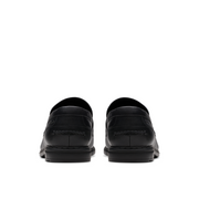 Clarks Banbury Lo Black Leather Shoes