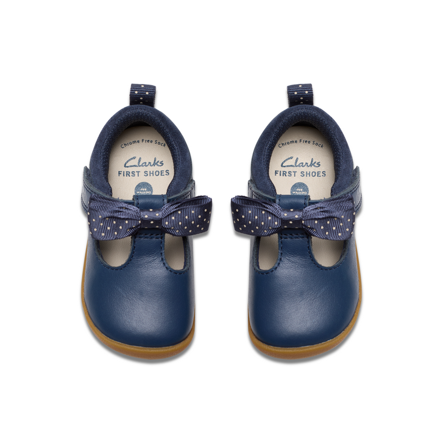 Clarks - Roamer Trim T - Navy - Shoes