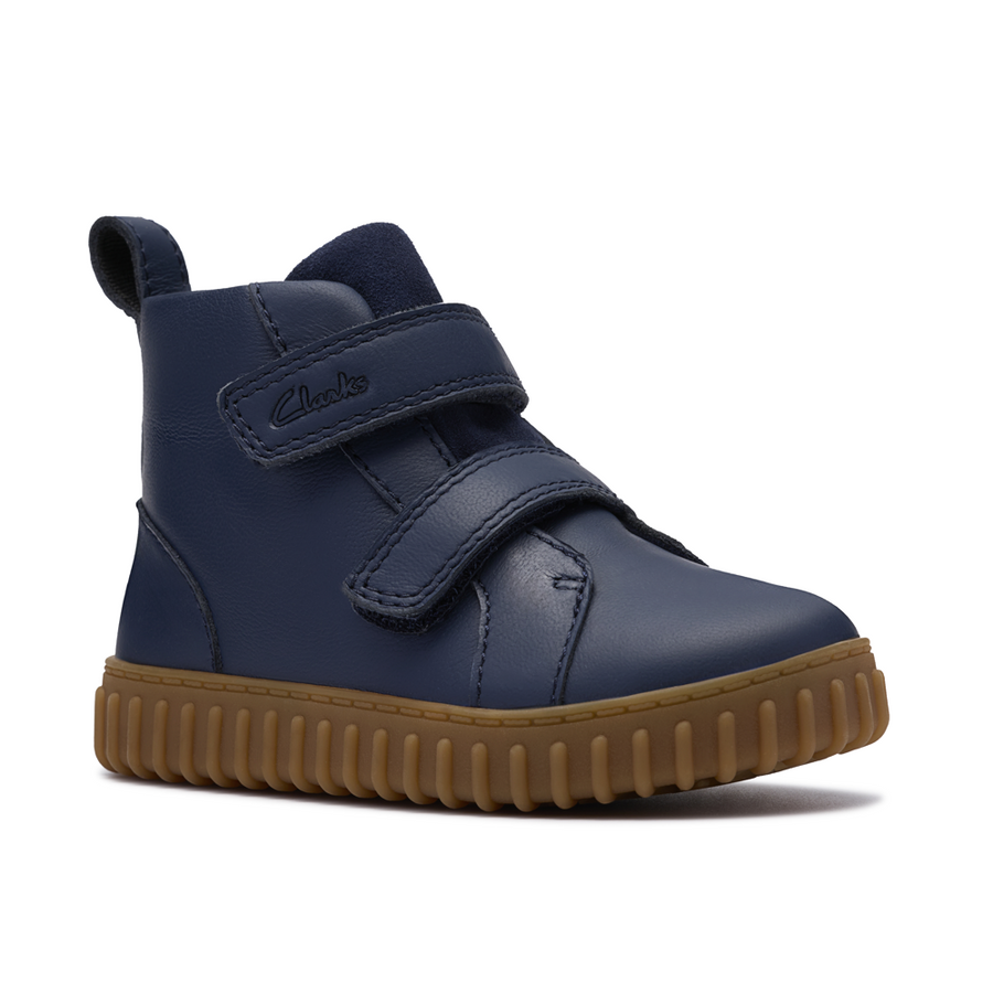 Clarks Cove Sky T Navy Boots