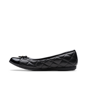 Clarks - Dance Cap Y. - Black - School Shoes