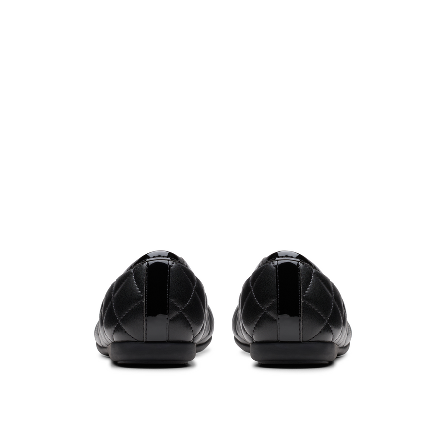 Clarks - Dance Cap Y. - Black - School Shoes