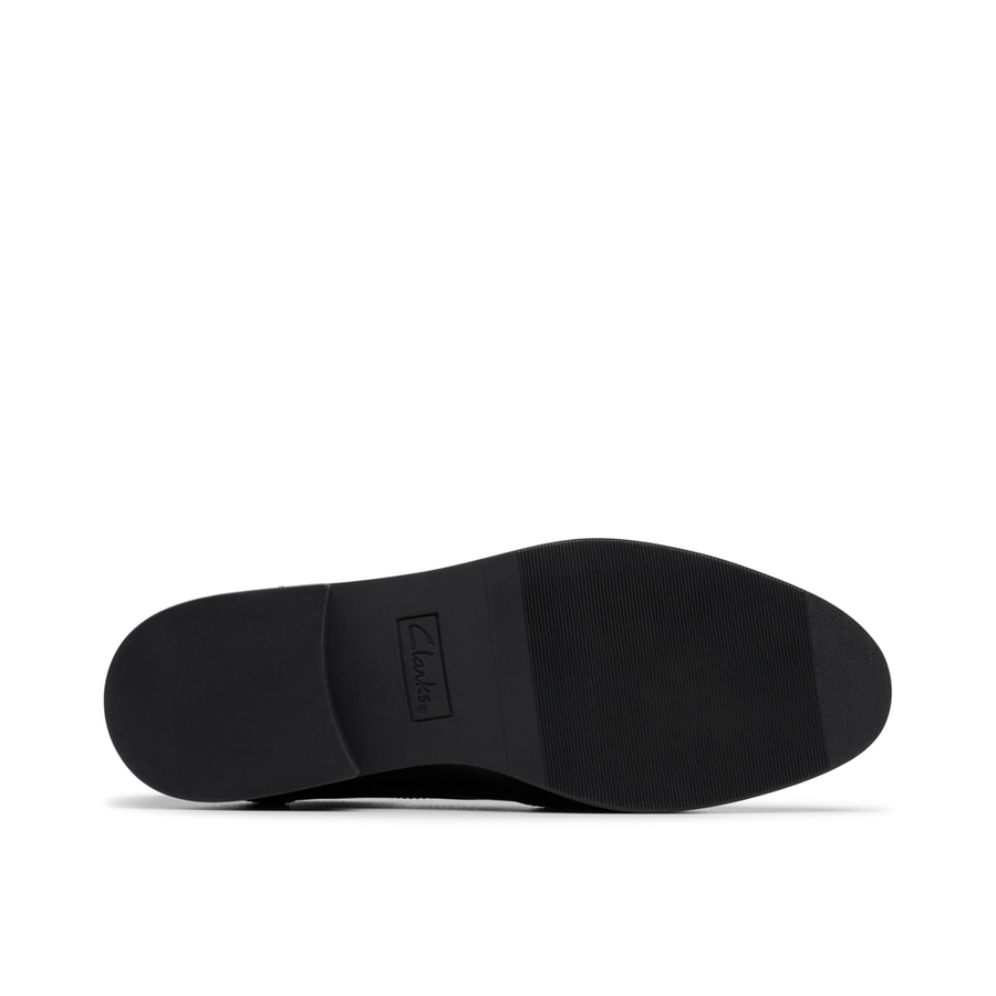 Clarks - Tapa Pure Y. - Black Leather - School Shoes
