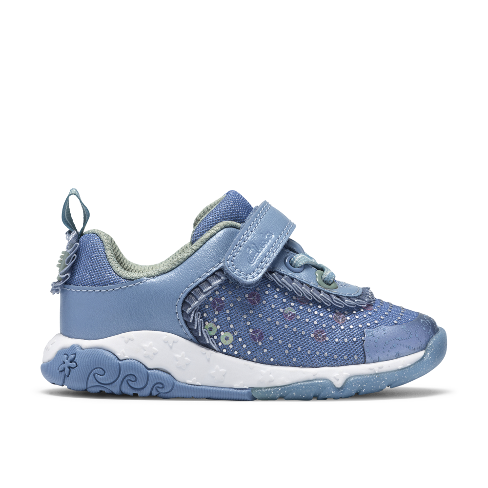 Clarks - Tidal Wish T. - Denim Combi - Shoes