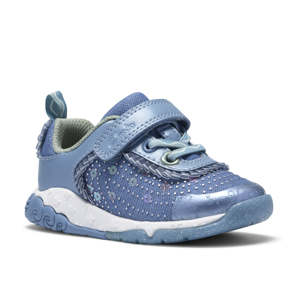 Clarks - Tidal Wish T. - Denim Combi - Shoes