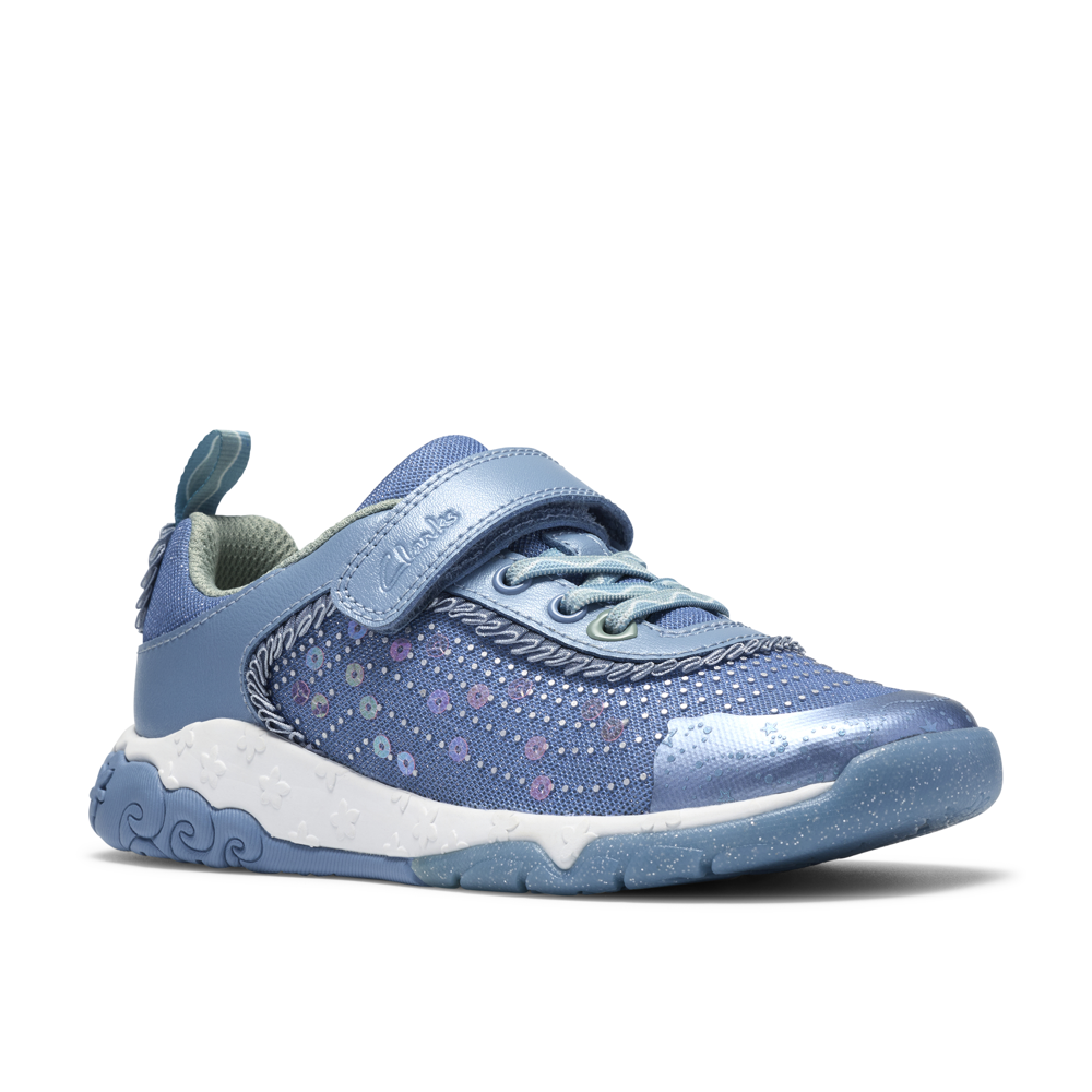 Clarks - Tidal Wish K. - Denim Combi - Shoes