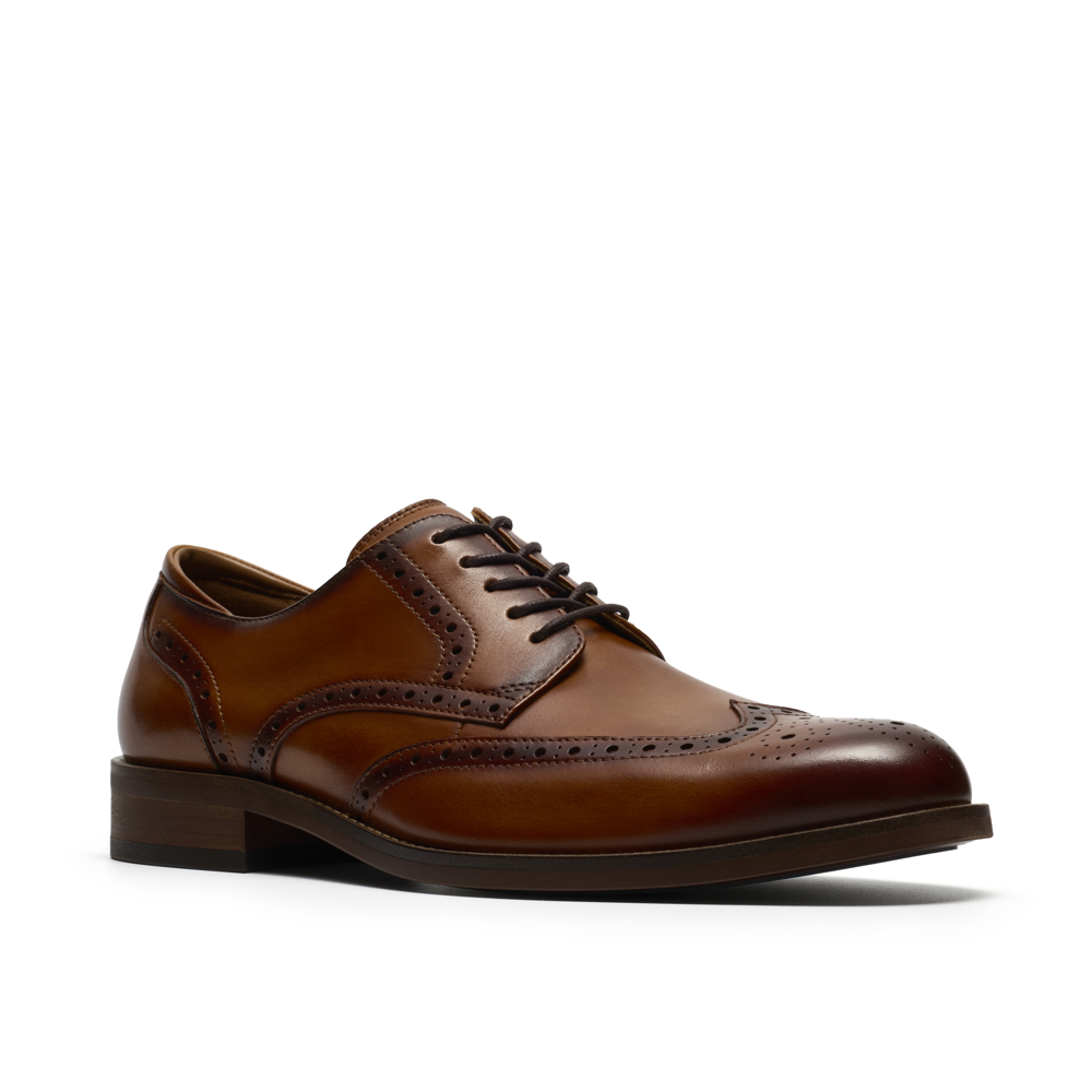 Clarks - CraftRemi Tip - Tan Leather - Shoes