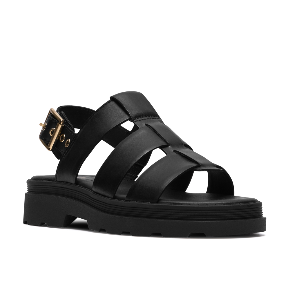Clarks - Orinoco3 Strap - Black Leather - Sandals